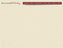 Tablet Screenshot of jacarandatribal.com